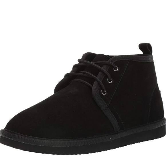 Lugz Men's Sequoia Slipper size 9 color black suede - Picture 3 of 9